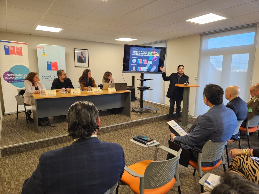 Con gran convocatoria se desarrolló seminario “El delito de trata de personas, concepto, abordaje y manifestaciones emergentes”