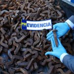 PDI incauta 2.700 kilos de metal que robaron desde las vías ferroviarias de la Región de Coquimbo