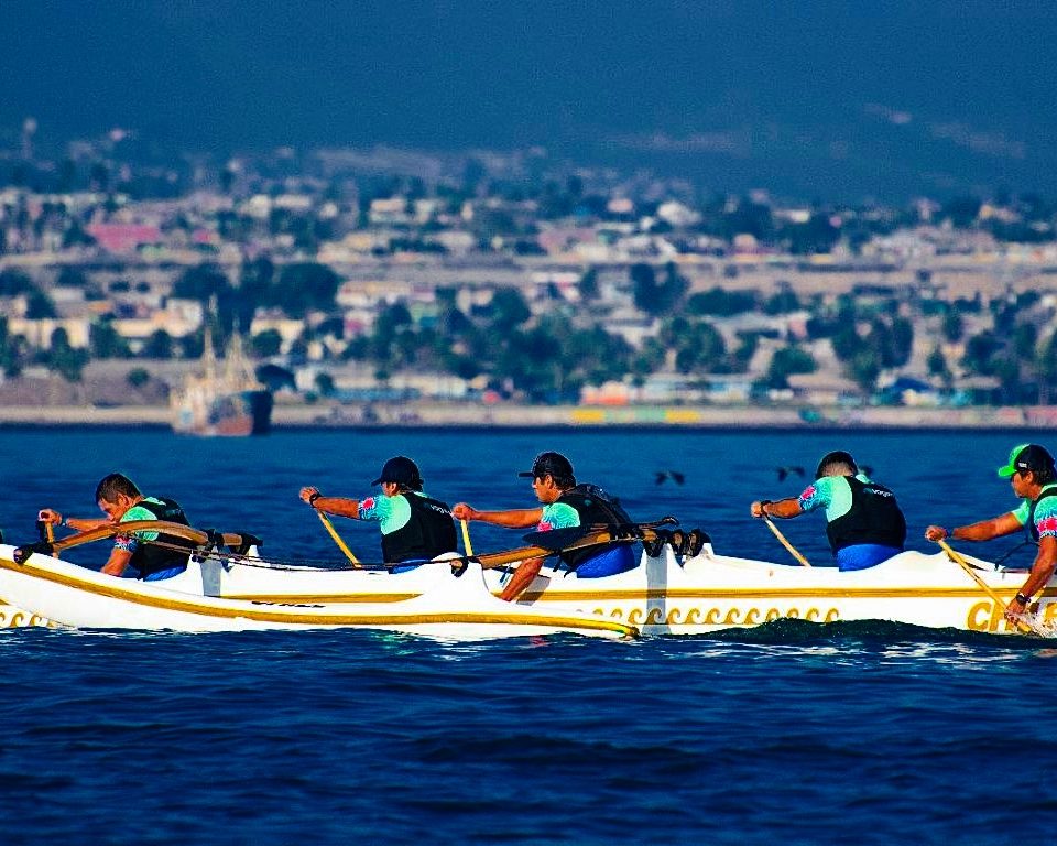 Con éxito finalizó torneo nacional de Canotaje Polinésico en la bahía de Coquimbo