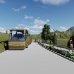 Comienza construcción de nueva ruta peatonal en Montegrande