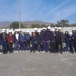 Alumnos del Colegio San Nicolás recorren planta de tratamiento de aguas servidas de Aguas del Valle