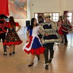 Liceo Mistraliano de Paihuano conmemora los 212 años de la patria con masivo acto cívico