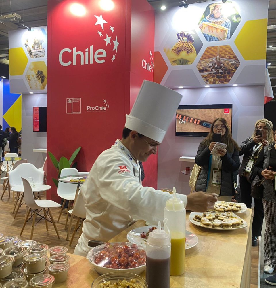 ProChile Coquimbo difunde gastronomía regional mediante cooking shows en importantes ferias de la industria agroalimentaria y apícola