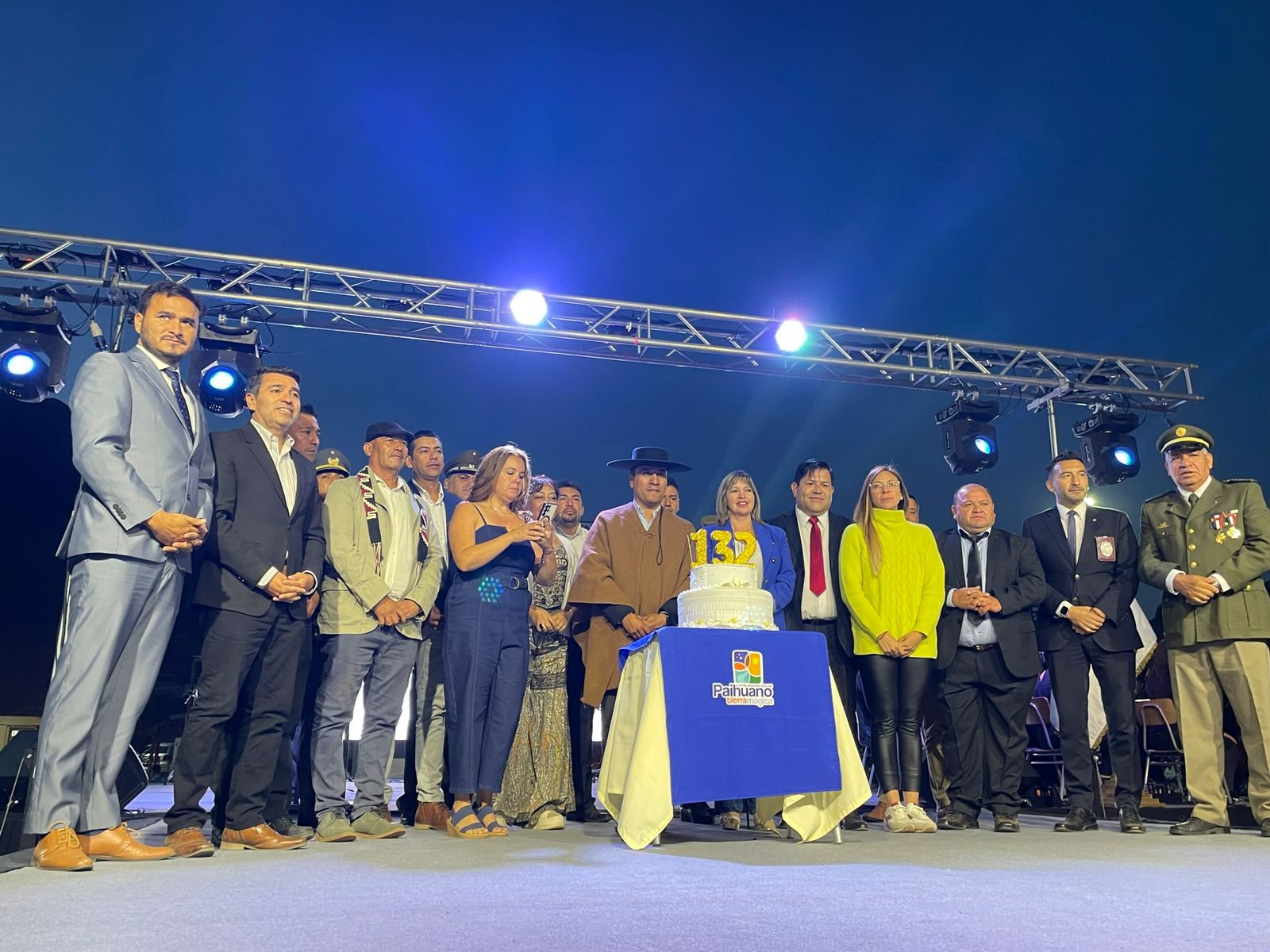 Paihuano celebra con todo su aniversario 132 junto a Los Charros de Lumaco