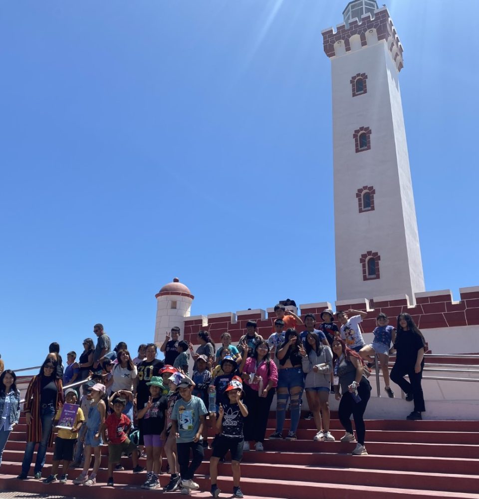 Niñas y niños del Programa “4 a 7” de Vicuña visitan lugares icónicos de La Serena