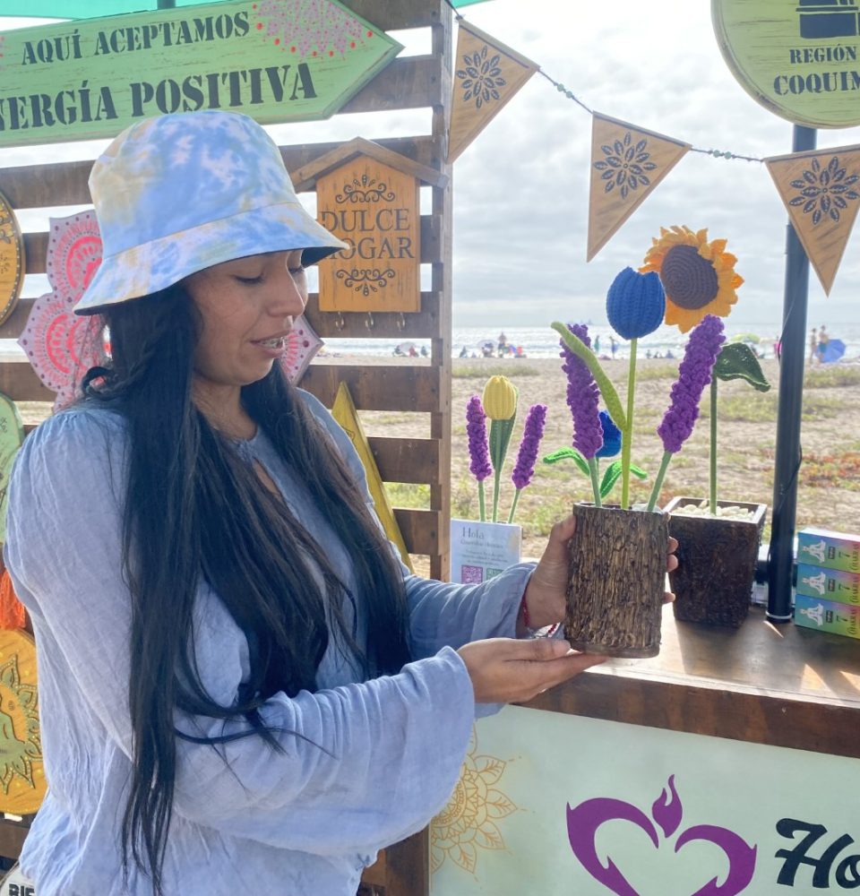 Emprendedoras destacan con su talento y productos con sello regional en la Avenida del Mar de La Serena