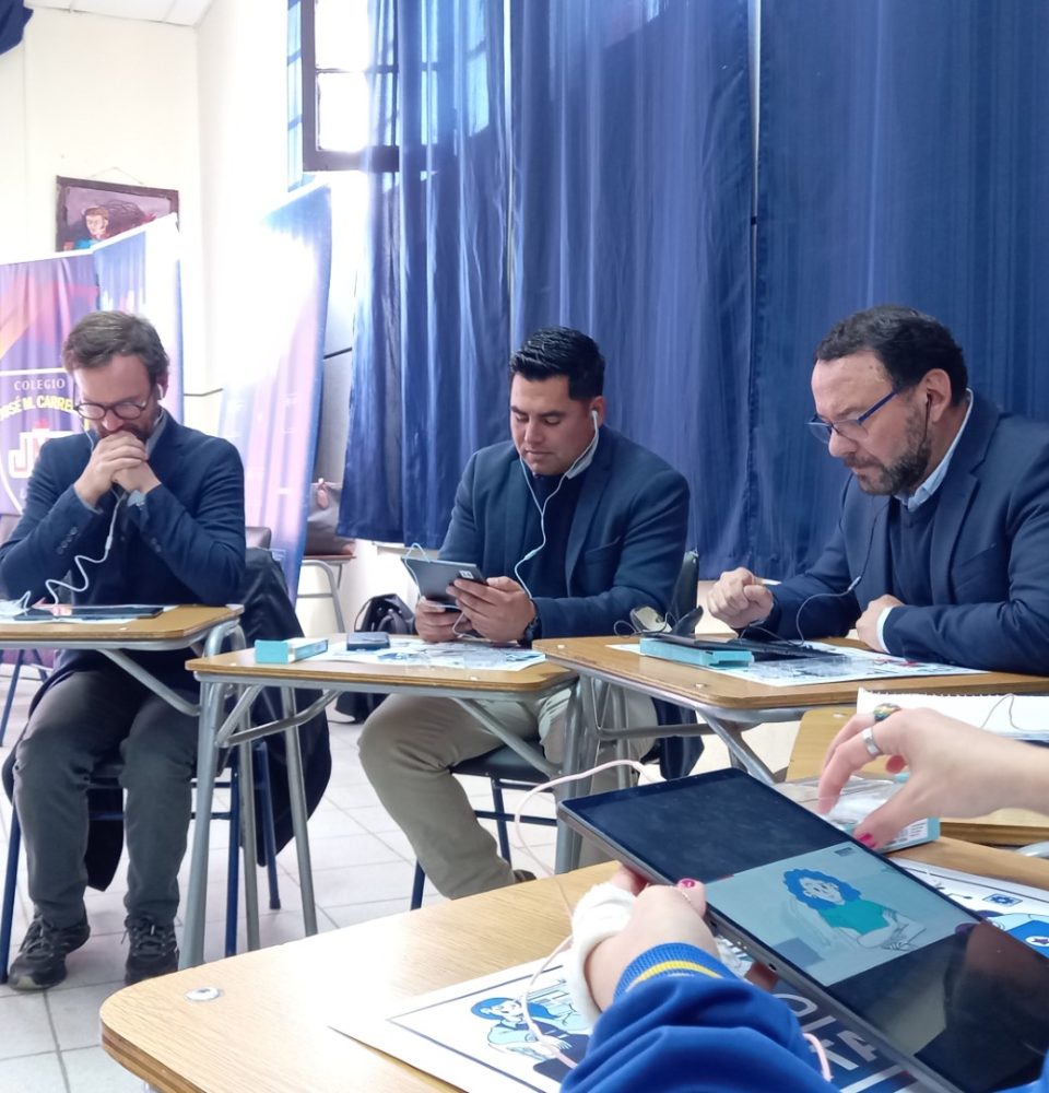 Conmemoran el Mes del Internet y la Ciudadanía Digital en colegio José Miguel Carrera de La Serena