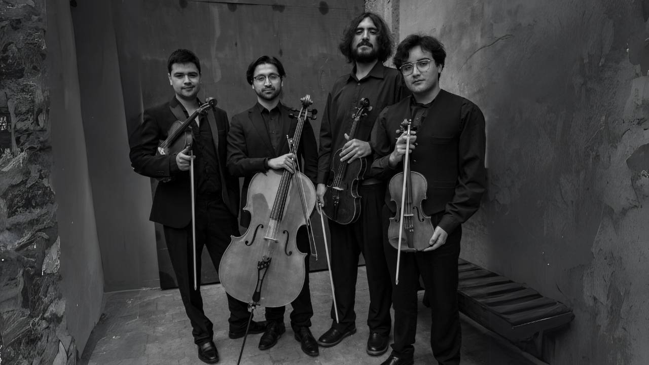 Cuarteto Serenense Boros lleva la magia de las cuerdas a la Región de Los Ríos"