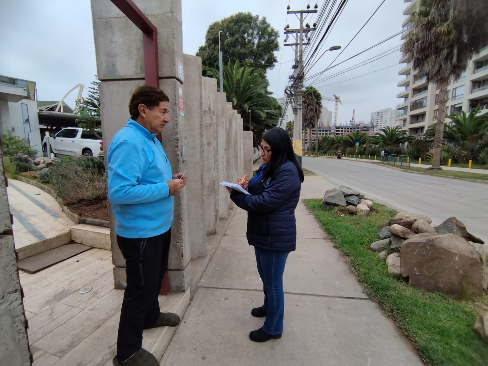Aguas del Valle invierte más de $530 millones en renovación de colectores en Avenida Los Pescadores de Coquimbo