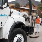 Equipos de Aguas del Valle en alerta preventiva por nuevo sistema frontal en la región