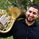 Angelo Vidal Vargas, cornista OSULS, presentará alegre concierto solista de Mozart con motivos de la Semana de la Educación Artística