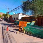 Más de un 80% de avance tienen las obras de renovación de redes de Aguas del Valle en Combarbalá