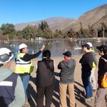 Dirigentes vecinales visitan planta de tratamiento de Aguas del Valle en Salamanca para conocer sus procesos