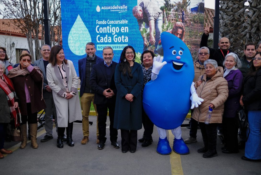 Aguas del Valle lanza novena versión del Fondo Concursable “Contigo en Cada Gota”