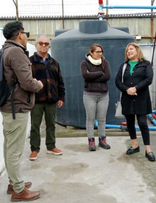 Dirigentes vecinales visitan pesquera Sea Star y valoran inversiones en tratamiento de RILes