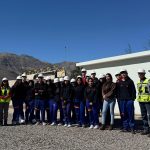 Alumnos de Colegio Saint Mary realizan visita a planta de Aguas del Valle en Vicuña