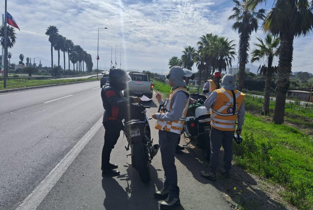 Balance 2025 Más de 580 controles a motocicletas y 266 infracciones a conductores