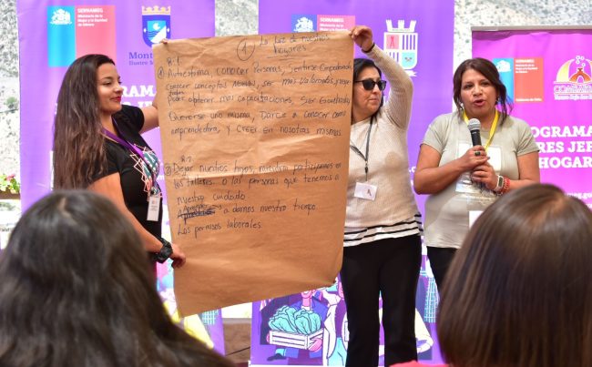 Encuentro provincial de Limarí refuerza el compromiso con la autonomía económica de las mujeres