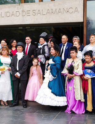 La histórica primera llegada de Doña Matilde Salamanca a la comuna del Choapa, desbordó de emoción, alegría y orgullo cultural a los salamanquinos