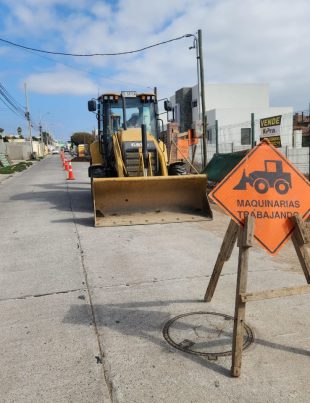 Más de un 50% de avance presentan las obras de ampliación de redes de Aguas del Valle en Coquimbo