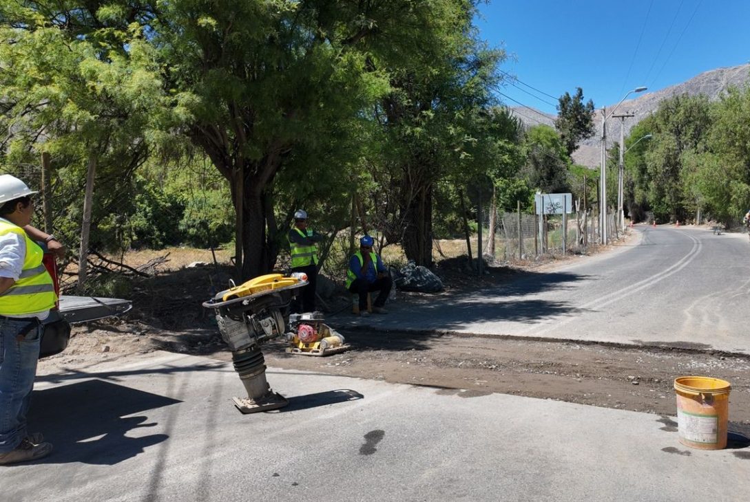 Finalizan las obras de ampliación de redes de Aguas del Valle en la localidad de Peralillo