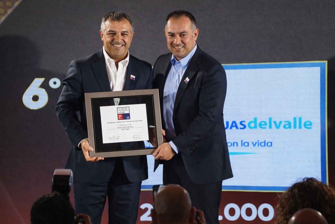 Aguas del Valle se mantiene en el Top Ten de mejores empresas para trabajar en Chile