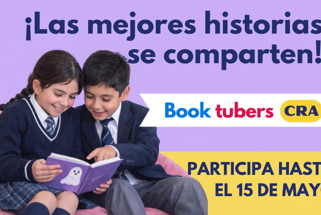 Ministerio de Educación abre convocatoria 2026 para participar en Booktubers Bibliotecas Escolares (CRA)