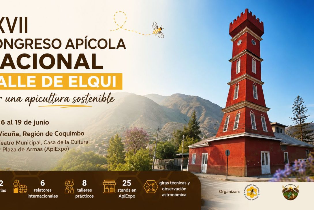 Apicultores el todo el país están convocados para el XXVII Congreso Apícola Nacional en el Valle De Elqui