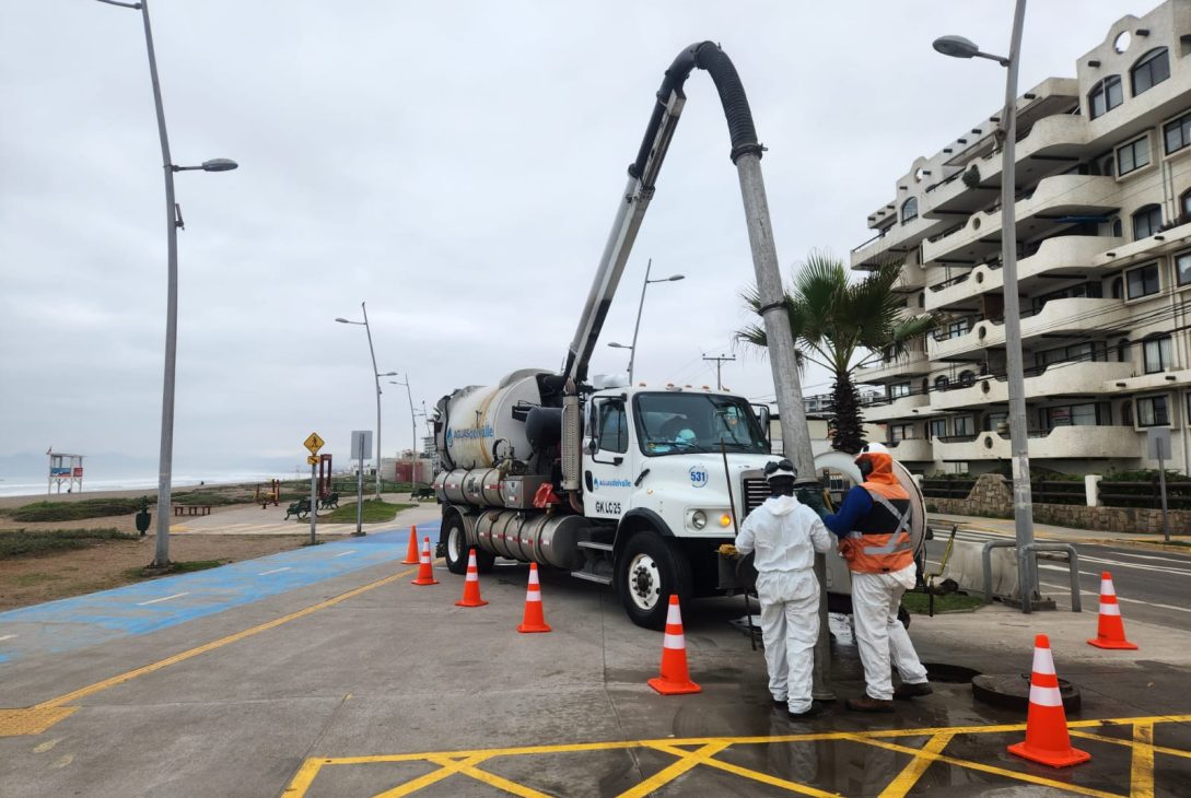 Plan Invierno 2026: Aguas del Valle invierte más de $ 350 millones en el mantenimiento preventivo de colectores
