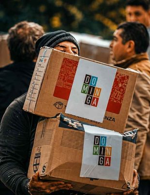 Federación de pescadores de La Higuera y Dominga distribuyen ayuda a la comunidad tras duro temporal
