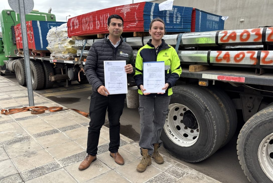 Las Condes entregó ayuda a Ovalle para apoyar a familias afectadas por las lluvias
