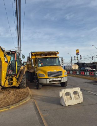 Renovación de colectores de Aguas del Valle en calle Waldo Alcalde de Coquimbo supera el 45% de avance