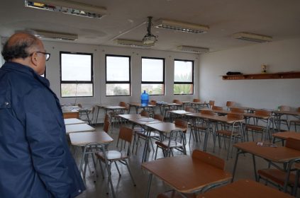 SLEP Elqui inspecciona establecimientos educacionales evaluando afectación por Sistema Frontal