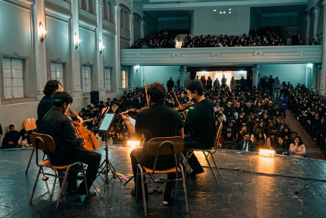 Fundación Chile Violines y SLEP Elqui invitan a concierto solidario en beneficio de estudiantes damnificados