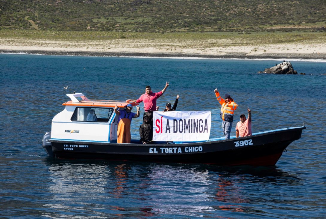 “La federación de pescadores de La Higuera celebramos el avance de Dominga y pedimos respeto por quienes vivimos del mar”