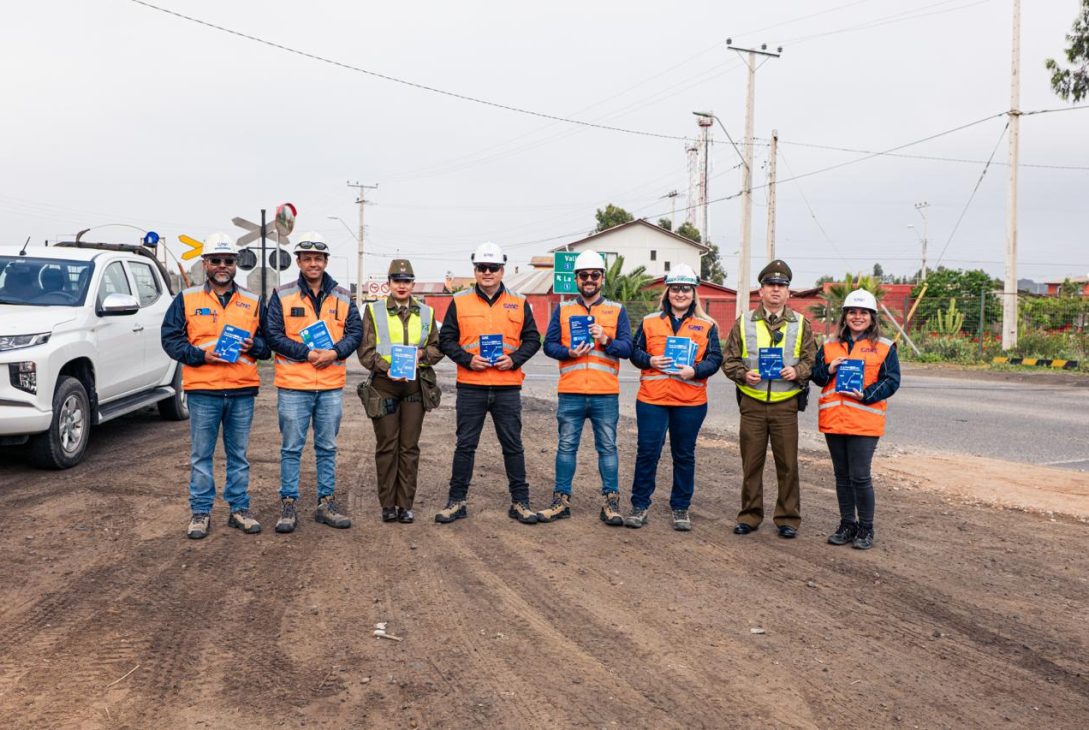 CMP inicia campaña de sensibilización vial en la Ruta D-165 para promover una convivencia segura en el camino a El Romeral