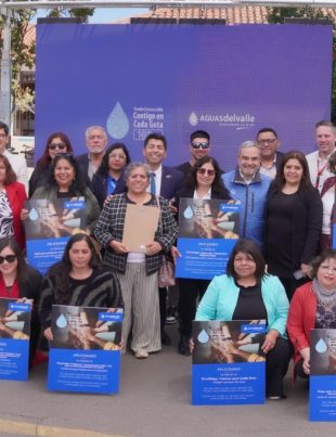 Aguas del Valle reconoce a organizaciones ganadoras de la décima edición del fondo “Contigo en Cada Gota”